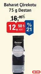 DESTAN BAHARAT ÇÖREKOTU 75 G